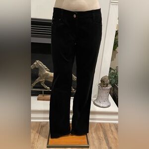 Black Corduroy jean style pant size 6